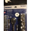 Kobalt 24 piece socket set english 5/32" to 1" 20