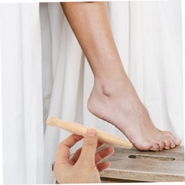 FRCOLOR 2 Sets Massage Rod Acupuncture Point Massager for Foot Relief Lightweight and Portable Massage Tools for Home and Salon Use Safe Natural Wood Design