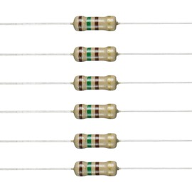 BOJACK 150 Ohm Resistors 1/2 W ±5% Carbon Film Single Resistor (Pack of 200 pcs)