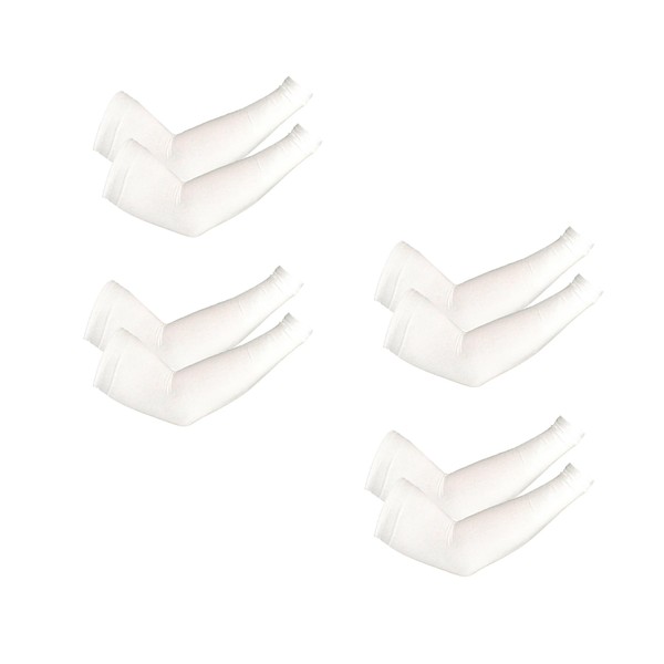PFFY 4 Pairs UV Protection Cooling Arm Sleeves for Men