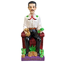 10 inch Jesús Malverde Sinaloa Figura México Estatua Figura Saint