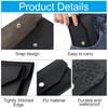 2 Pieces Cash Envelope Wallet Cash Wallet Envelope System Leather