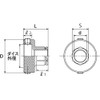 Top Industry (TOP) Screw Correction Adapter, Main Unit Only, Compatible