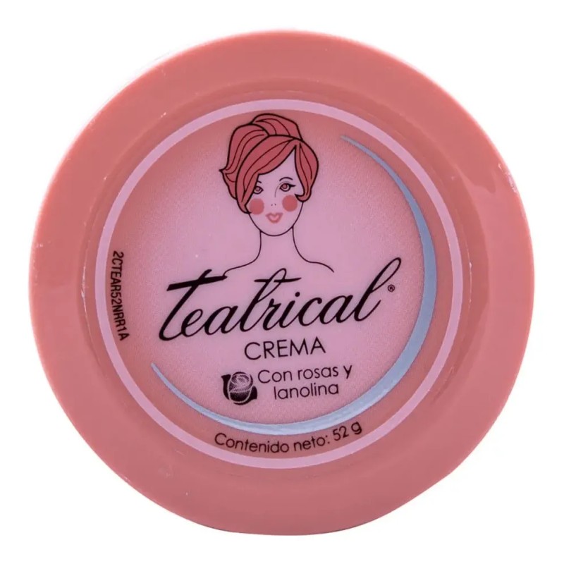 Crema Corporal Teatrical Lanolina/rosas 52 G Genomma Lab