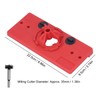 Hinge Hole Saw Jig ABS Concealed Hinge Drilling Guide Locator