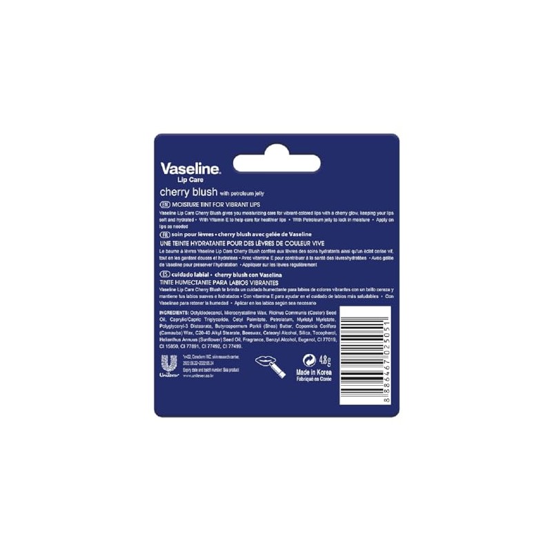 Vaseline - Bálsamo para Labios, Lip Therapy (4.8 g /