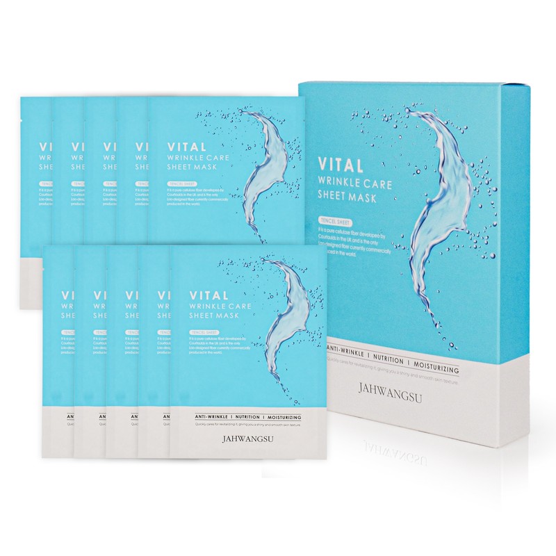 Jahuangsu Vital Wrinkle Care Sheet Mask 25ml, 10 sheets /
