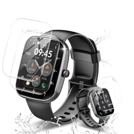 YANMONGI [ 3 Pack ] Hydrogel Screen Protector for Csasan T70 Smartwatch 1.91" TPU [Clear HD] Self-Healing Soft Protective Film