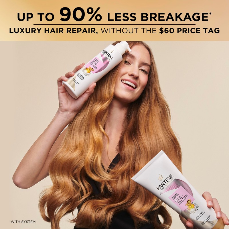 Pantene Pro-V Miracles Infinite Lengths Biotin + Collagen Sulfate-Free Shampoo