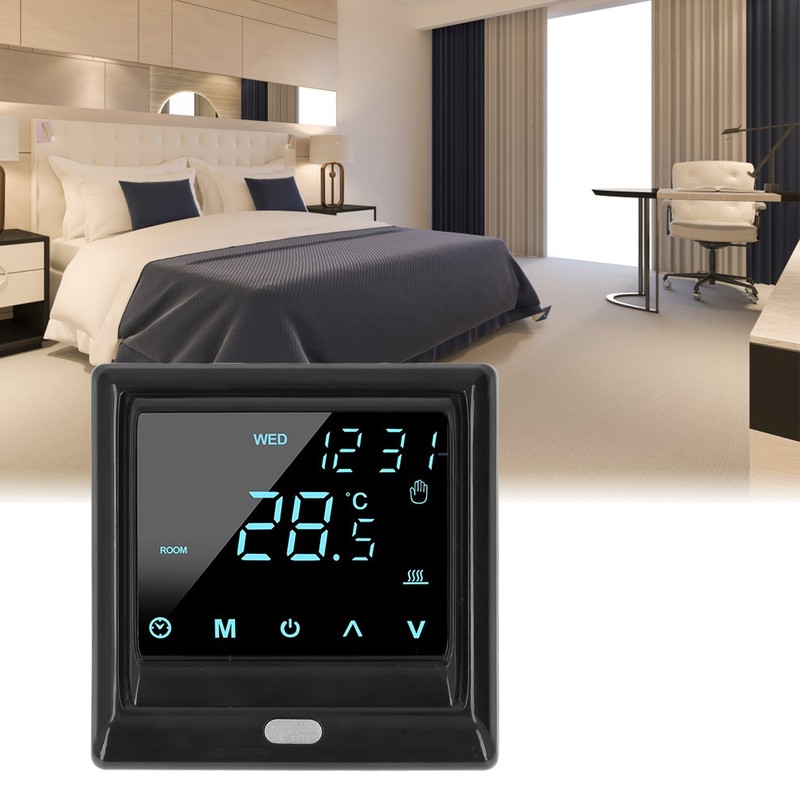 Intelligent Temperature Controller LCD Touchscreen APP Remote Control Bluetooth Smart