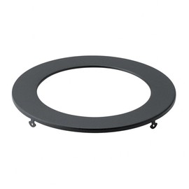 Kichler Direct-to-Ceiling Slim Decorative Trim 6 inch Round Textured Black