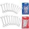 Mesee 20 Piece Ratchet Wrench Set, Mini Combination Spanner Sets,