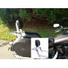 JMei Sissy Bar Backrest with Luggage Rack For Kawasaki Vulcan