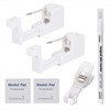 Qmcandy 2pcs 14G Safety Painless Disposable Piercing Gun for Self