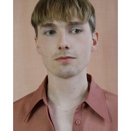 JUKSEREI Birthstone Necklace – Birthstone Chain Gold – All Months January – December with Gemstone – Necklace Made of 925 Sterling Silver 24 K Gold-Plated – Chain: 45.5 cm / Gemstone: Diameter 4 mm,