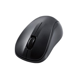 ELECOM M-BY10BRKBK Wireless Bluetooth Mouse, 3 Buttons, S Size, Antibacterial, Black