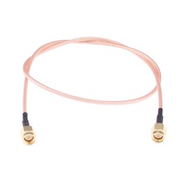 RFaha 3pcs RF coaxial Coax SMA Male to SMA Male Antenna Extender Cable Adapter Jumper RG316 20in 50cm Cable(F01-3)