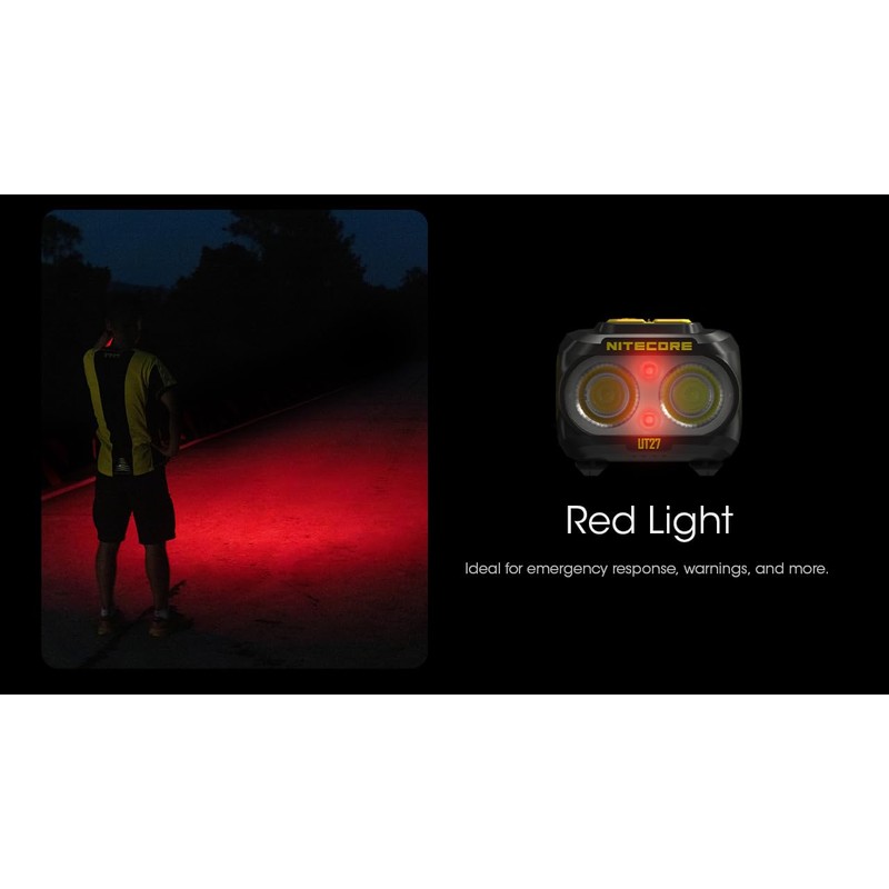 Nitecore UT27 800L headlamp Titanium White