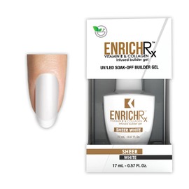 KUPA GelFinity EnrichRx Infused Builder Gel 0.57 fl oz - Sheer White
