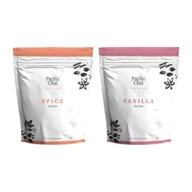 Pacific Chai Spice Chai and Vanilla Chai Latte, 3 lbs Each (Variety Pack)