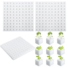 Dekori Hydroponic Growing Sponge, Vegetable Planting Sponge, Hydroponic Cultivator, 300 Pieces, Waterless Soil Cultivation Pot, Planting Vegetables, Hydroponic Cultivation, Vegetable Cultivation