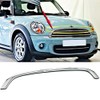 Molding Chrome Front Grille Hood Trim Compatible For Mini Cooper 2009-2015 R55 R56 R58 R59