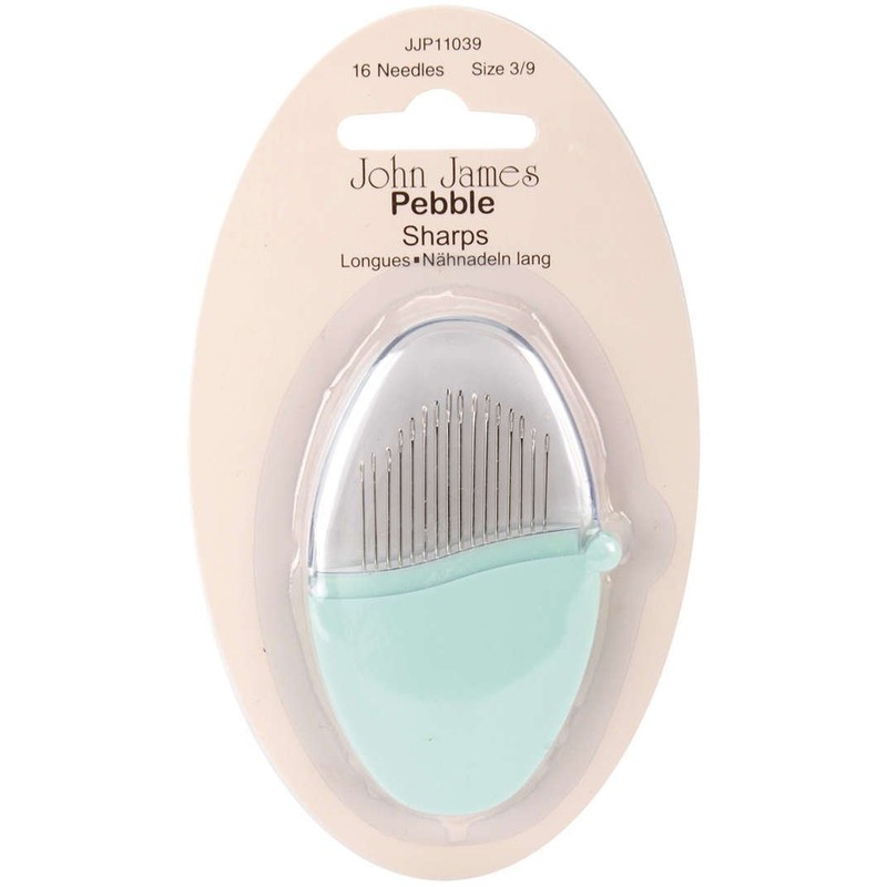 Colonial Needle Pebbles Sharps Needles-Size 3/9, Pack of 16
