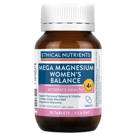 Ethical Nutrients Mega Magnesium Women's Balance Tab X 30