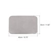 sourcing map Microfiber Dish Drying Mat, 15.75" x 11.82" Dishes