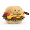 Jellycat Amuseable Burger - L: 11 cm x l: 11