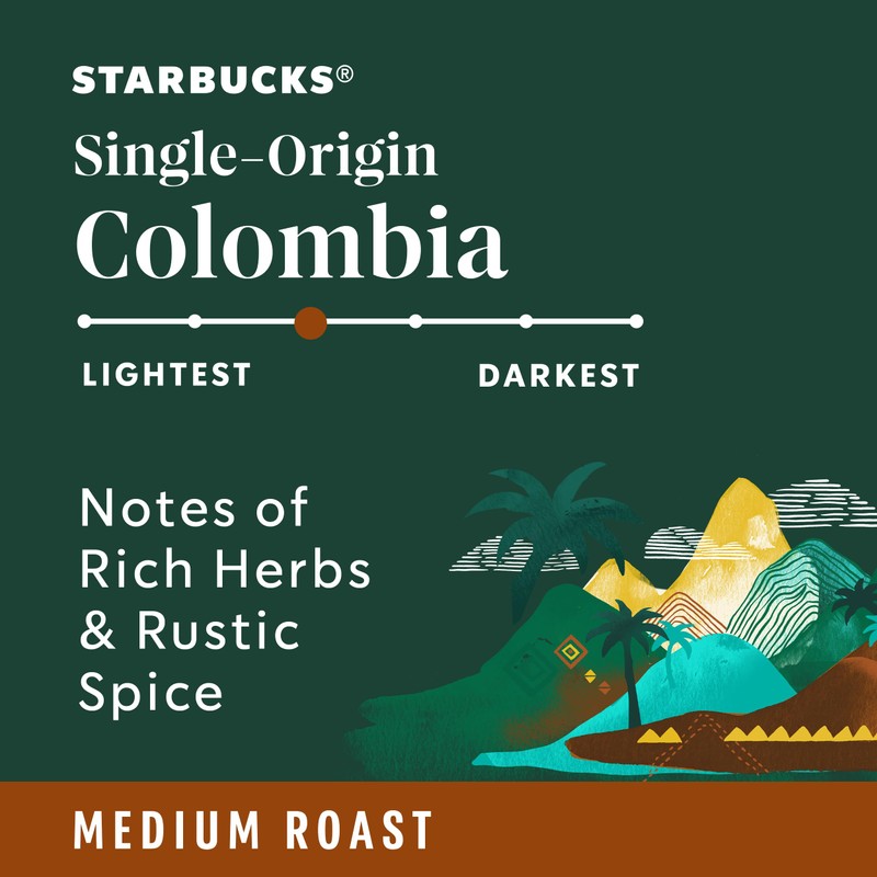 Starbucks VIA Ready Brew Colombia Coffee, 50-Count