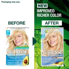 Garnier Nutrisse 100 Extra Light Blonde Permanent Hair Dye