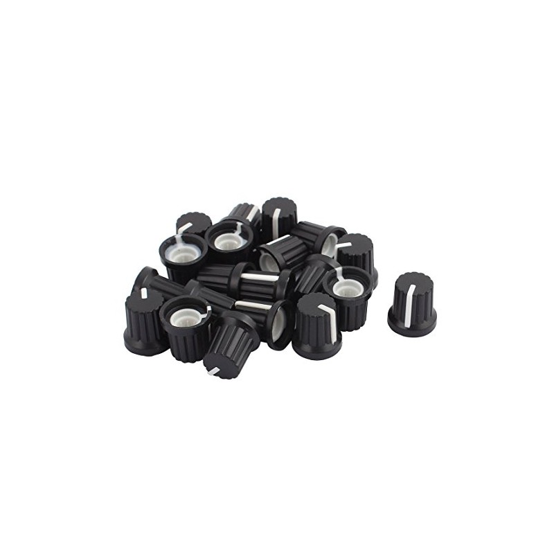 sourcing map 20 x Plastic 6 mm Diameter Lamp Light