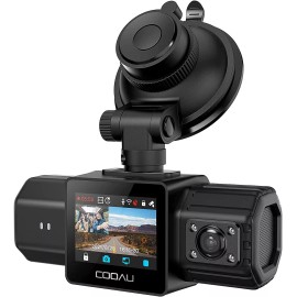 COOAU Dash Cam 1080P FHD Smart Dash Camera for Cars Car Camera Recorder WDR