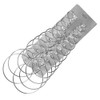 12 Pairs Hoop Earrings Set Big Circle Earring Fashion Jewelry