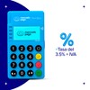 MERCADO PAGO POINT Blue, Terminal para Tarjetas con Conexión Bluetooth,
