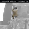Qavctw 2x 1 Buckle Quick Side Release Buckle for Tactical