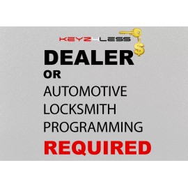 keyz4less For 2014 2015 Dodge Charger 5 Buttons Keyless Entry Smart Remote Car Key Fob