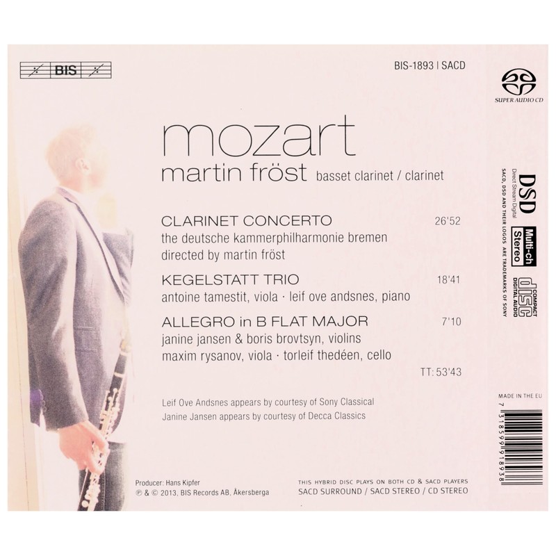 Fröst spielt Mozart
