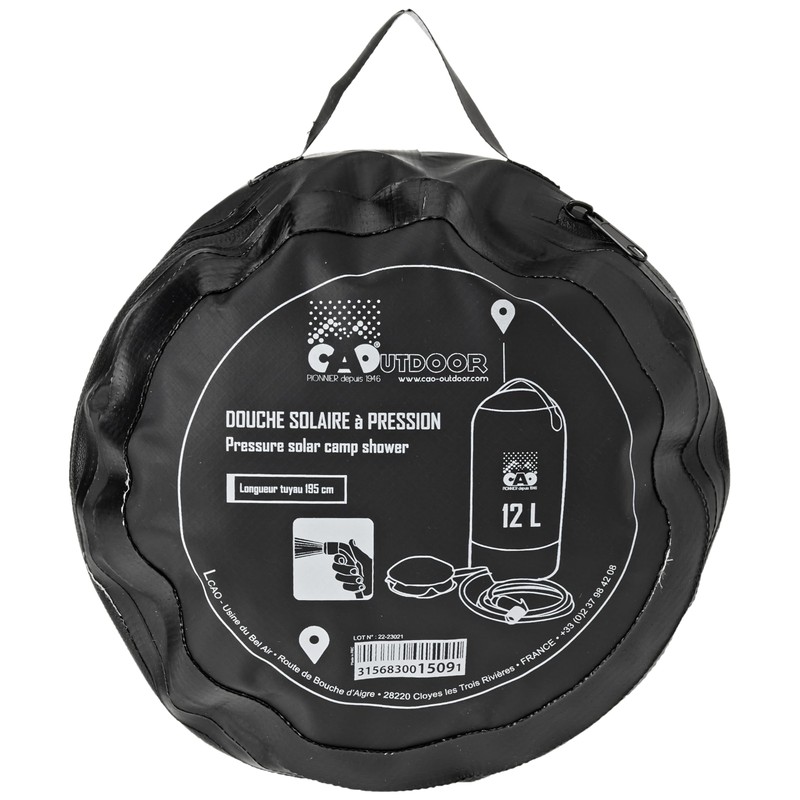 CAO Solar Shower, 12 L – Blue