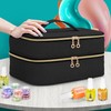 BAFASO Manicure Case Two-Layer Style for 40 Bottles (15 ml)