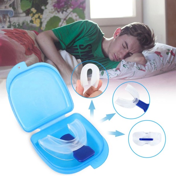 Unbranded 1 Anti Snore Mouthpiece Sleep Aids Mouth Guards Stop