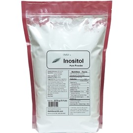 NuSci Inositol Bulk Pure Powder 1000g (2.2 lb) NF12 & FCC Quality Standard