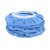 X AUTOHAUX 5pcs 7-8 Inch Microfiber Car Polishing Buffing Pad