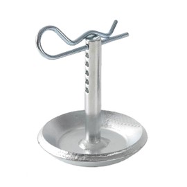 TBESEVENXT 2205071 Snow Plow Skid Shoe Blades Protector and Adjus Table Pin Placement Lock Hardened Steel Snow Plow Non-Slip Base - with Quick-Release Cotter Pins Replaces Part ATV UTV