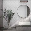 Diflart 10-Sheets Peel and Stick Mirror Glass Mosaic Tile, 3/4