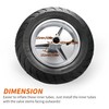 110/50-6.5” Mini Bike Wheel Rear Tire, Rubber Wheel Tire and