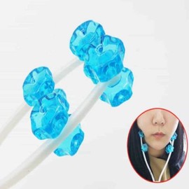 Face roller, skin massager, facial self-massage, acupressure device, handheld massager / 페이스롤러 피부마사지기 얼굴용 셀프마사지 지압기 핸드형안마기