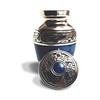 Small Keepsake Cremation Urns for Human Ashes with Velvet Heart