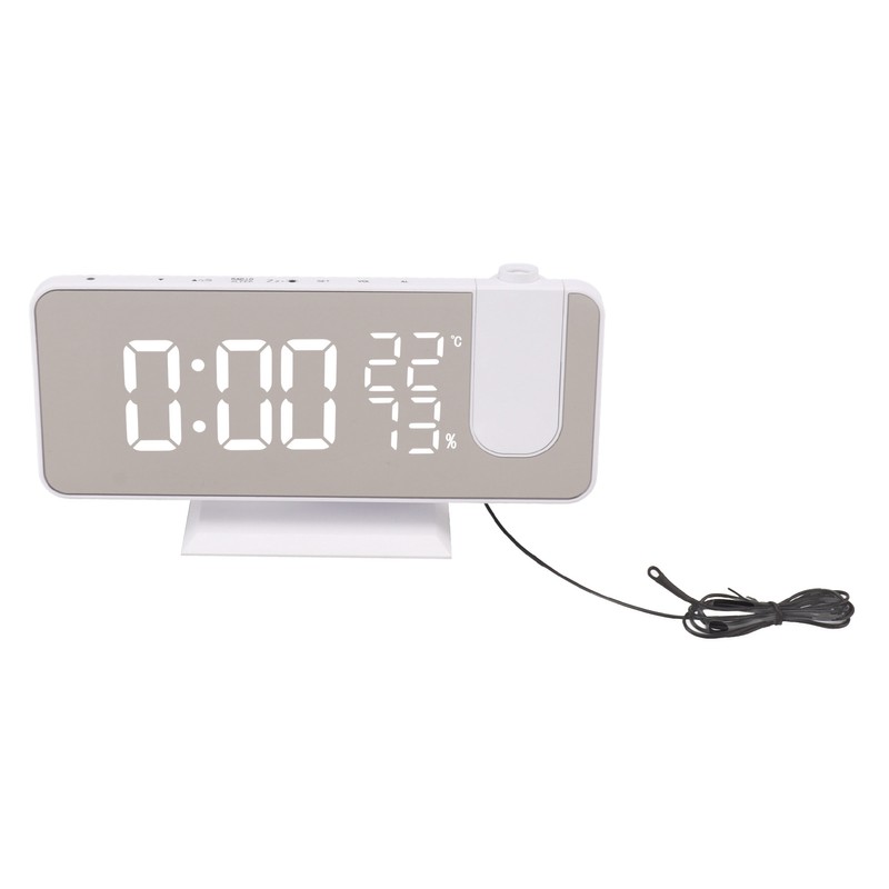 FM Radio LED Digital Smart Alarm Clock LED Digital Projection